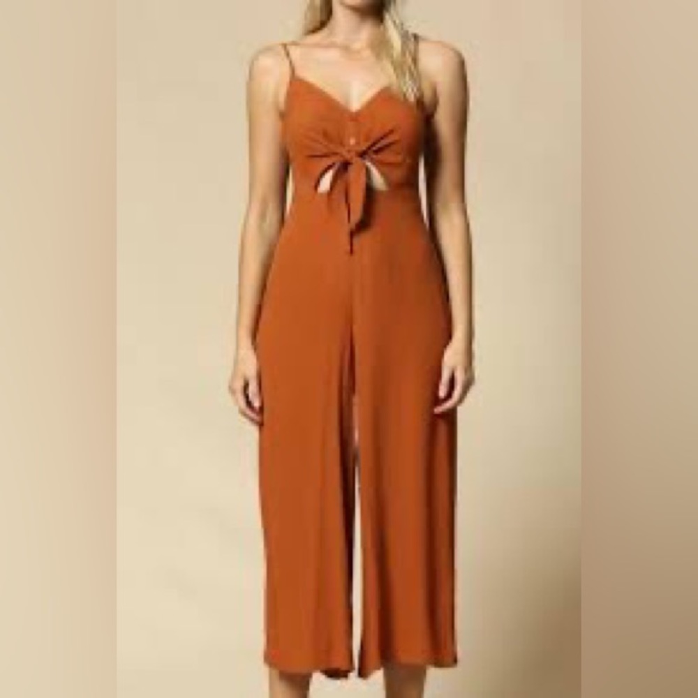 By Together Rust Jumpsuit